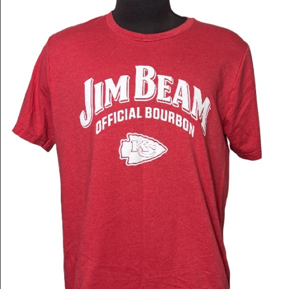 Other - Kansas City Chiefs Official Bourbon Jim Beam Shirt XL NFL Football